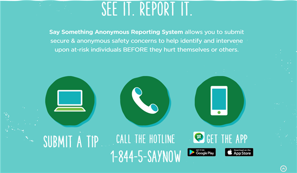 See It. Report It. 